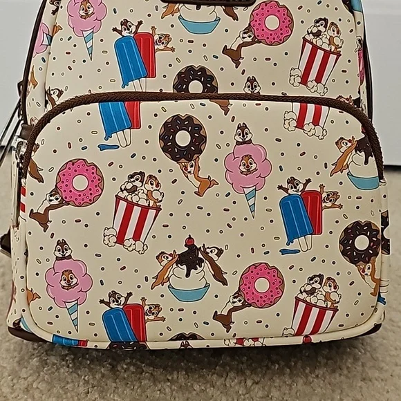 Loungefly Chip & Dale Backpack - Picture 8 of 8